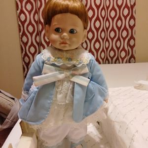 Vintage porcelain doll